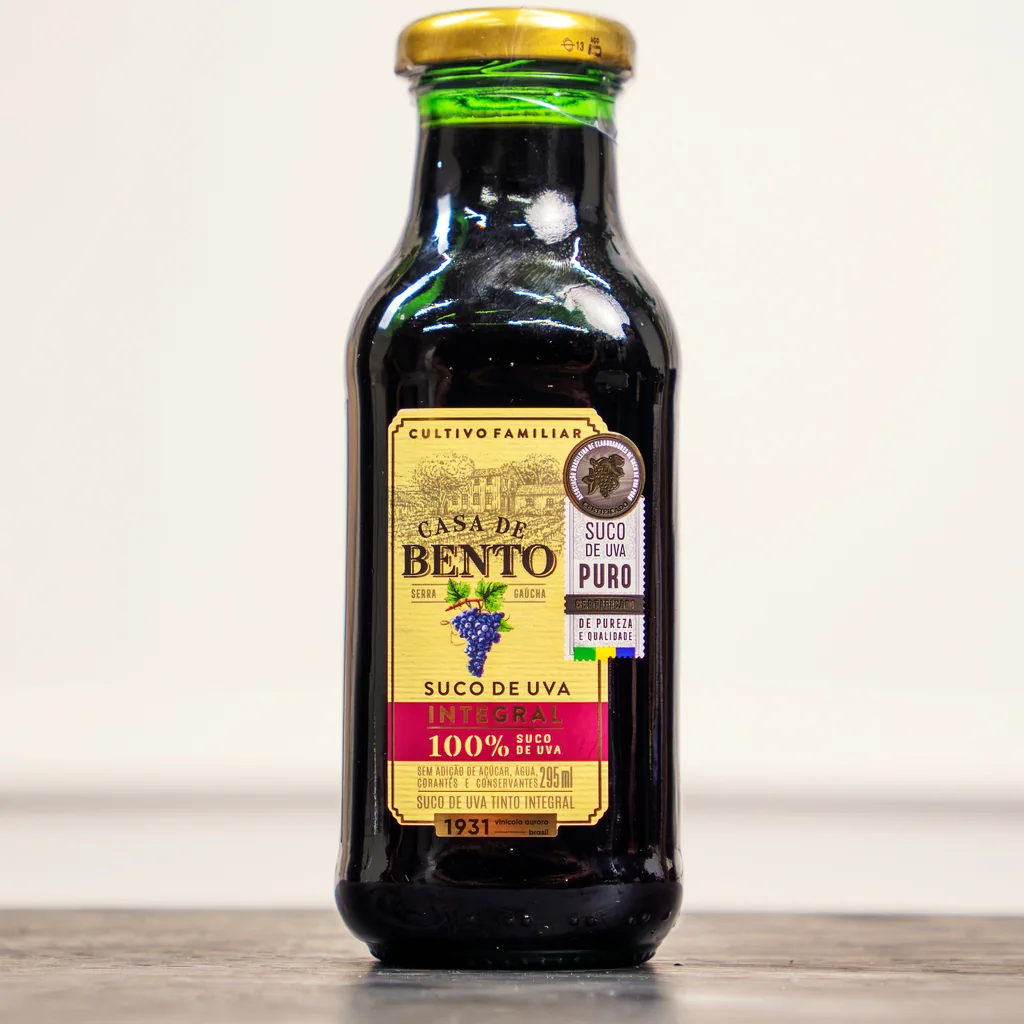 Casa de Bento — jugo de uva tinto integral 100%